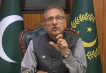 President Alvi, spouse visit Minister Ali Zaidi for condolence 