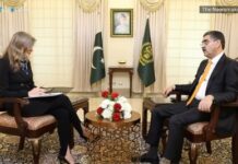 Uzbek president meets President Alvi at Aiwan-e-Sadr 