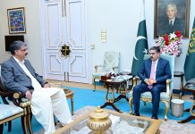 FM, CJCSC discuss national security matters 