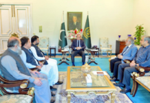 Spanish ambassador calls on Shah Mahmood Qureshi’s residence 