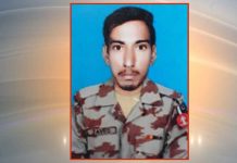 بلوچستان؛ کیچ اچ دہشت گرداں نال مقابلہ،پاک فوج دے لانس نائیک جاوید کریم شہید ، 3 جوان زخمی، آئی ایس پی آر