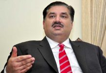 وفاقی وزیر انجینئر خرم دستگیر خان دا ایڈیشنل انسپکٹر جنرل خیبر پختونخواہ اشرف انور دی شہادت تے ڈکھ تے افسوس دا اظہار