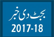 بجٹ اچ وزارت انفارمیشن ٹیکنالوجی دے11 جاری، 3 نویں منصوبیاں کیتے 2 ارب 89 کروڑ98 لکھ روپے رکھیے گن